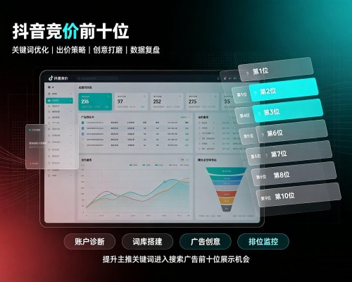 凌河抖音搜索竞价