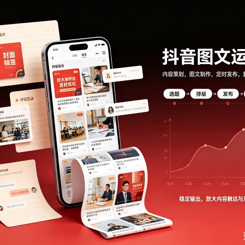 凌河抖音图文代运营服务